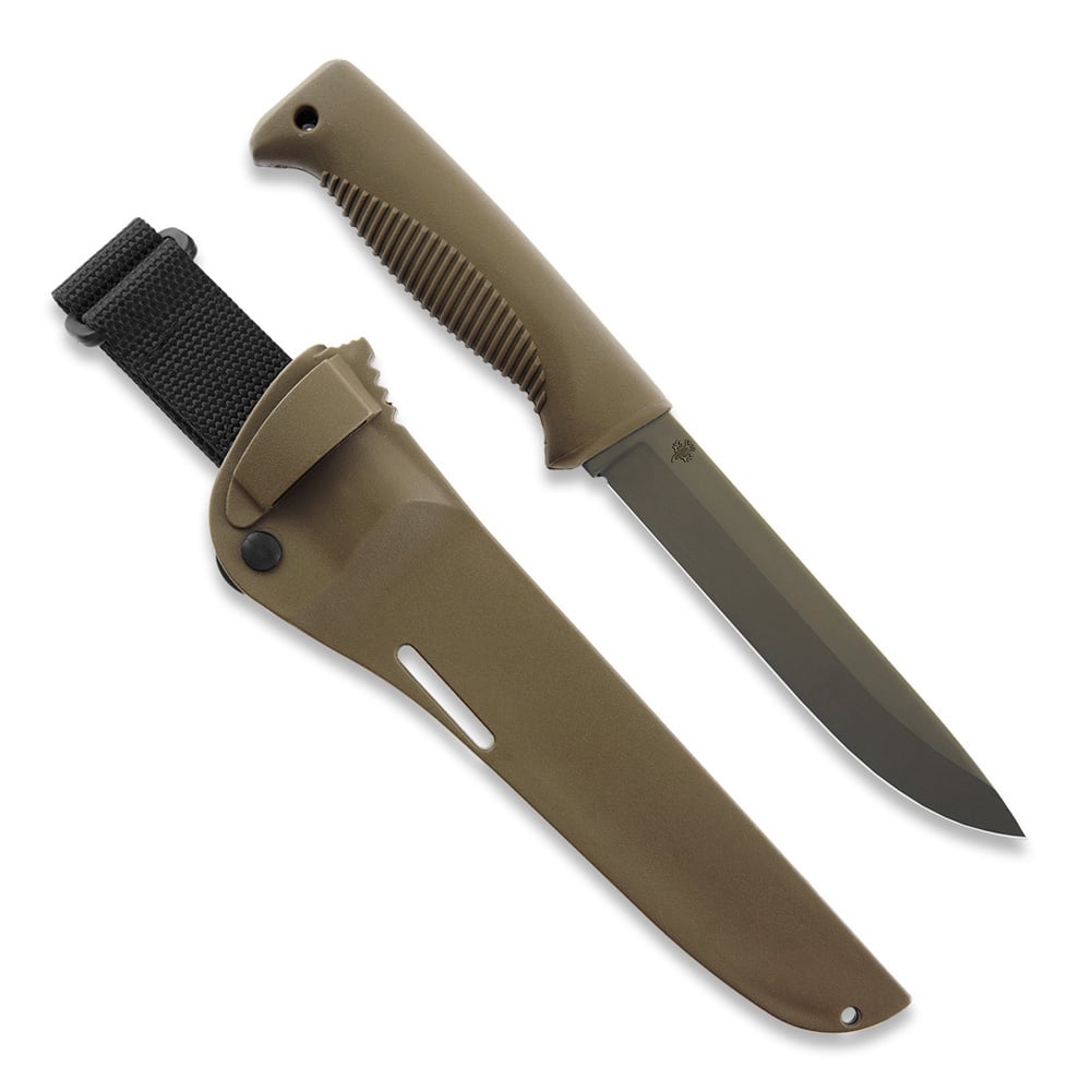 FJP060 - M95 M95 Ranger Puukko, Cerakote FDE, kompozitní pouzdro