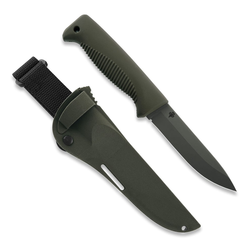 FJP141 - M07 Ranger Puukko, Cerakote OD, kompozitní pouzdro